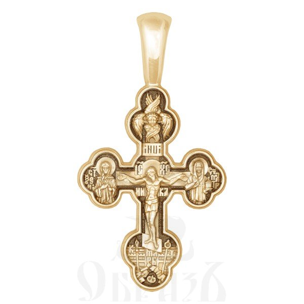 крест «материнский крест», золото 585 проба желтого цвета (арт. 201.500)